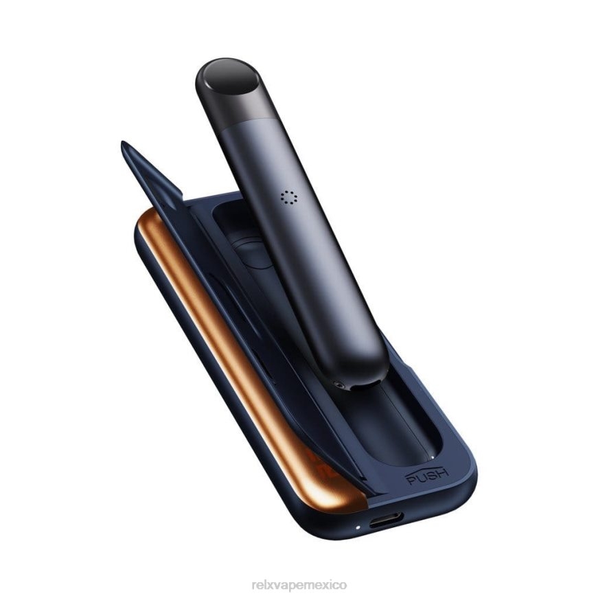RELX Infinity estuche de carga azul oscuro F4686F58 - RELX Vape Mexico