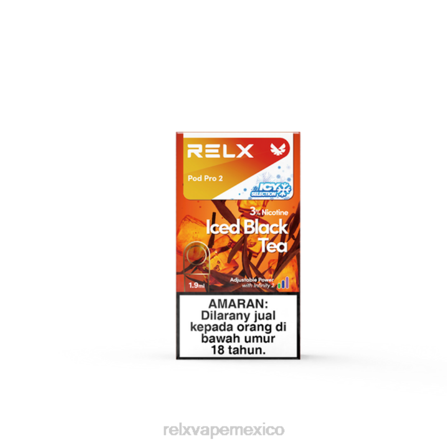 RELX pod pro 2 - 3 cápsulas té negro helado F4686F112 - RELX Vape Mercado Libre