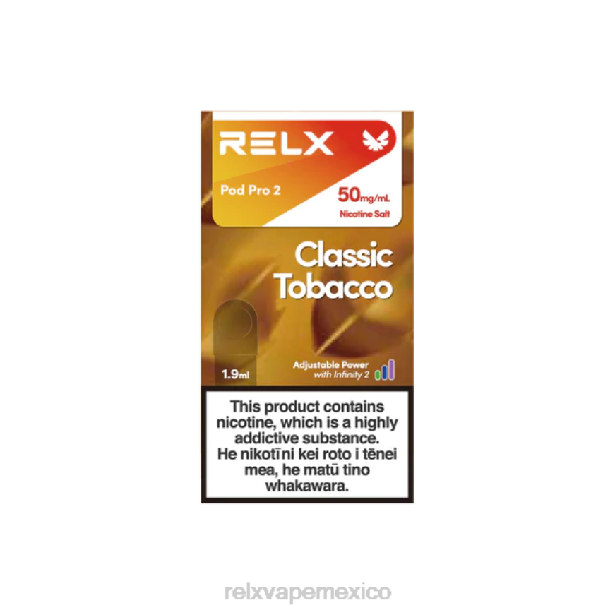 RELX pod pro 2 - 3 cápsulas tabaco clasico F4686F110 - RELX Sabor Tabaco