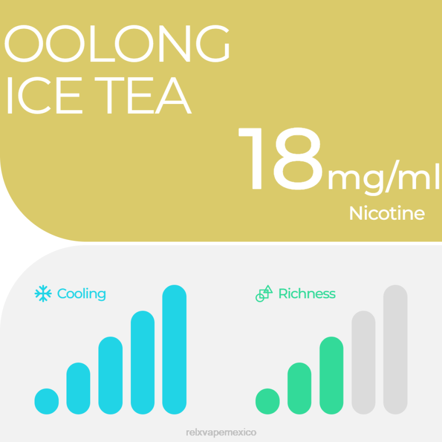 RELX vaina pro - 2 vainas té helado oolong F4686F14 - RELX Pods For Sale