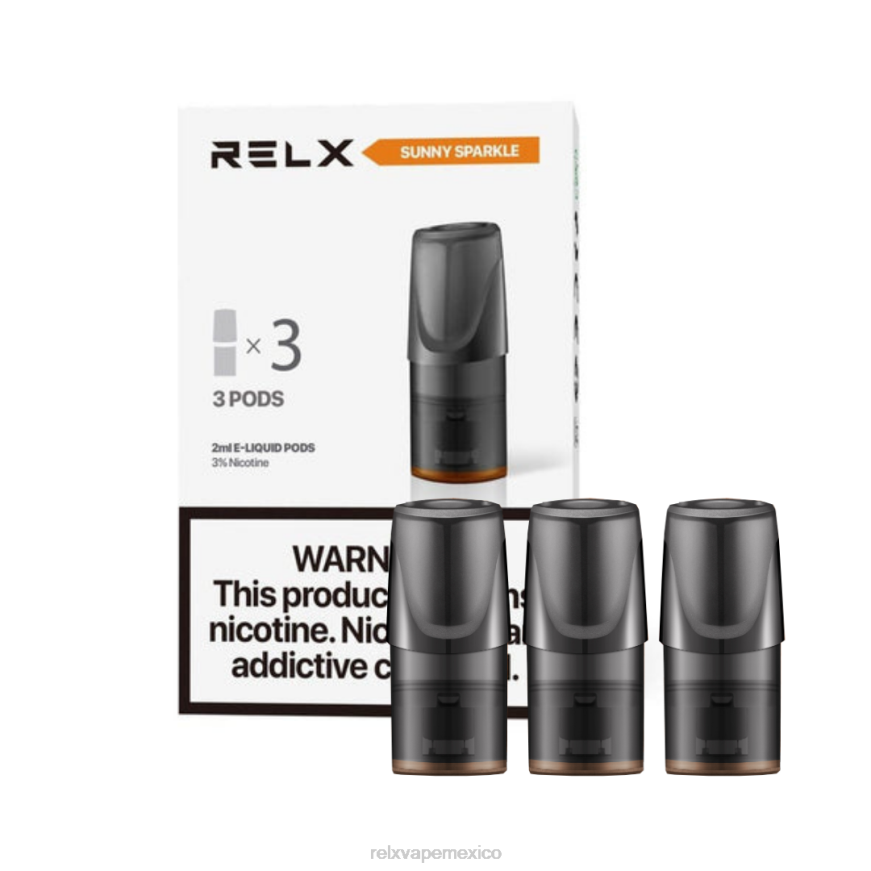 RELX Classic vainas refresco soleado de naranja brillante F4686F131 - Vaporizador RELX Precio