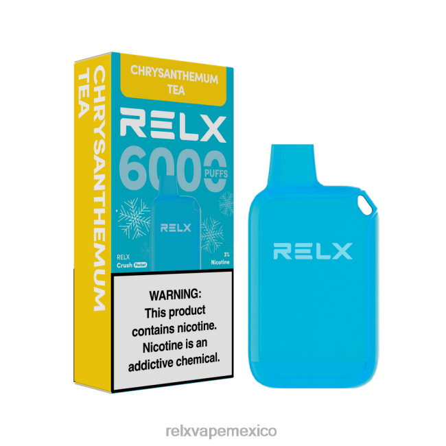 RELX Mexico - RELX Crush Pocket 6000 helado té de crisantemo 6006J21