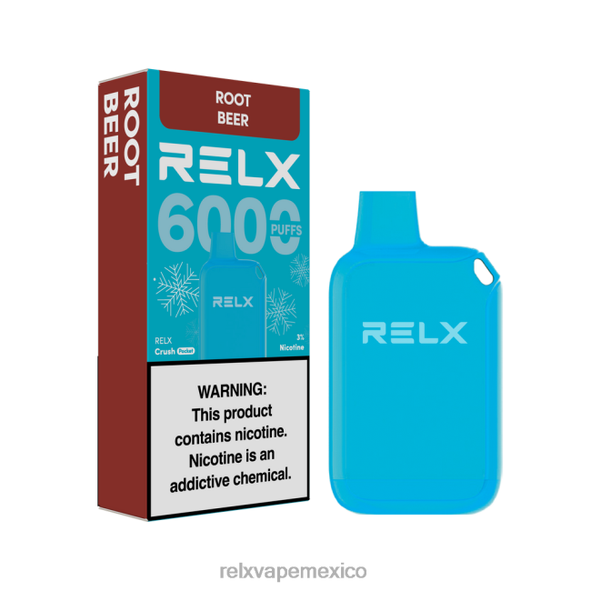 RELX Sabor Tabaco - RELX Crush Pocket 6000 helado cerveza de raíz 6006J20