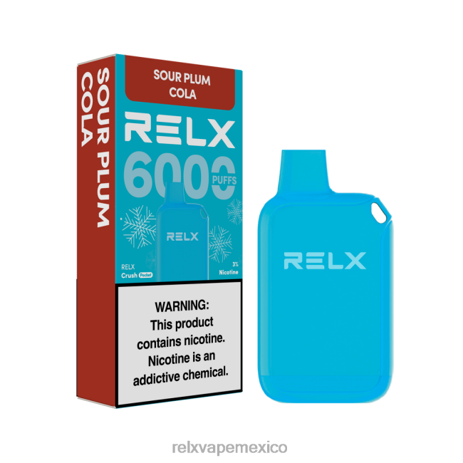 RELX Vape Precio - RELX Crush Pocket 6000 helado cola de ciruela agria 6006J19