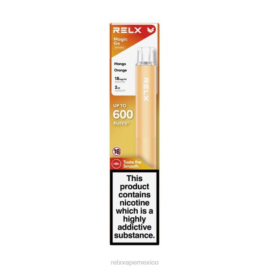 RELX MagicGo ga600 mango naranja F4686F38 - RELX Vape Mexico