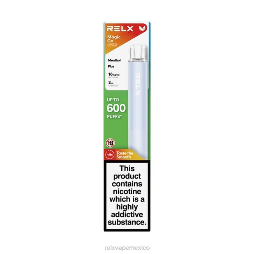 RELX MagicGo ga600 mentol plus F4686F41 - Vaporizador RELX Precio