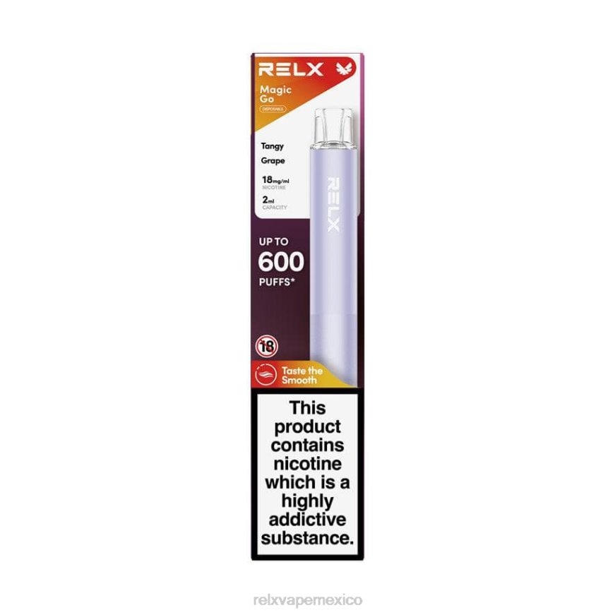 RELX MagicGo ga600 uva picante F4686F42 - RELX Vape Mercado Libre