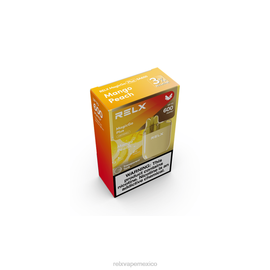 RELX MagicGo más sa600 durazno mango F4686F56 - Mejores Sabores RELX