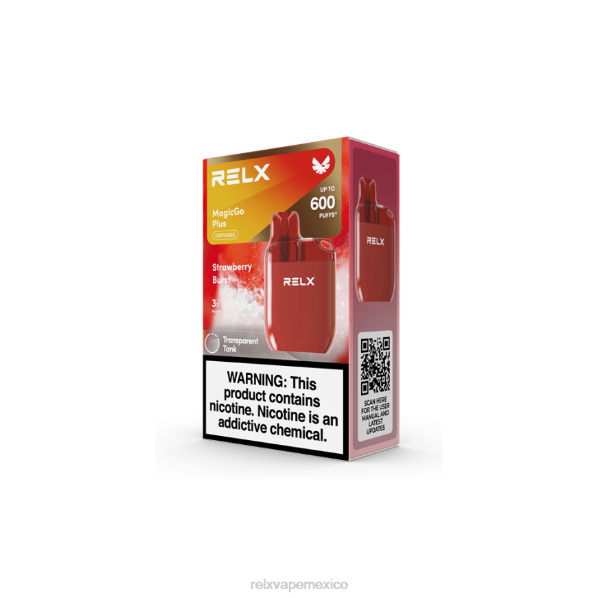 RELX MagicGo más sa600 explosión de fresa F4686F52 - RELX Vape Mercado Libre