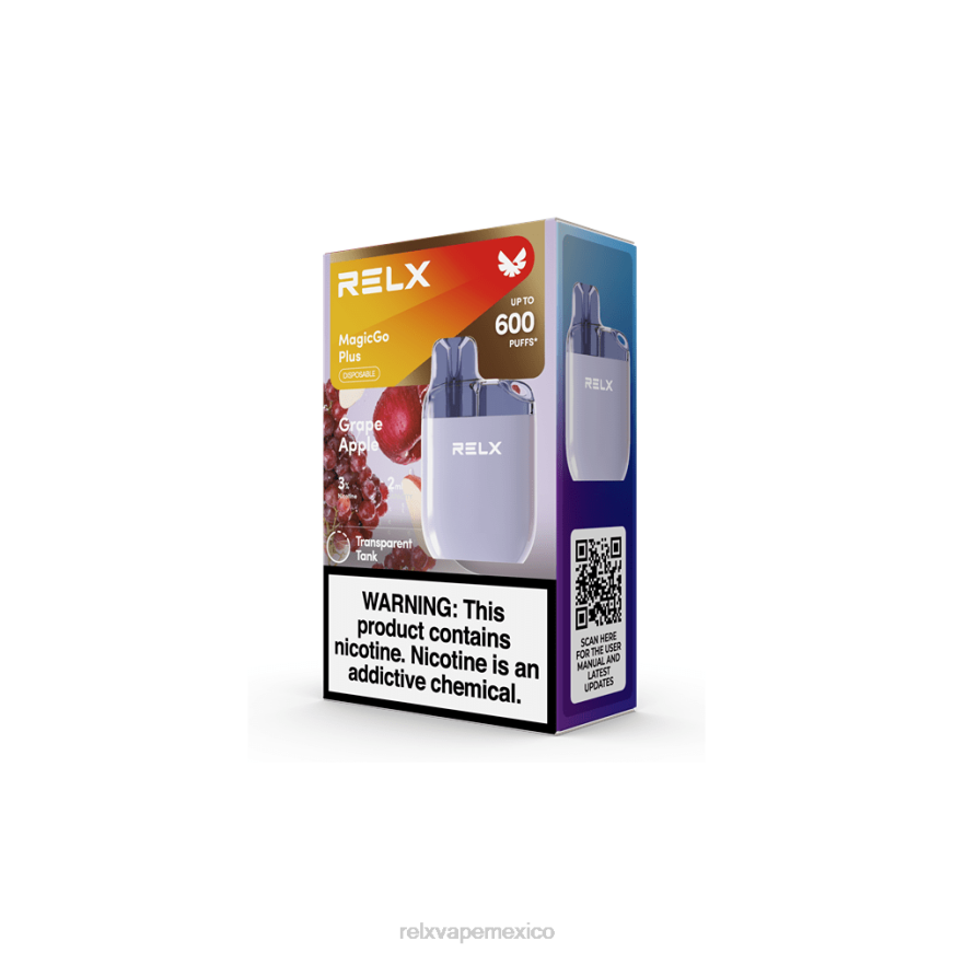 RELX MagicGo más sa600 manzana uva F4686F57 - RELX Mexico